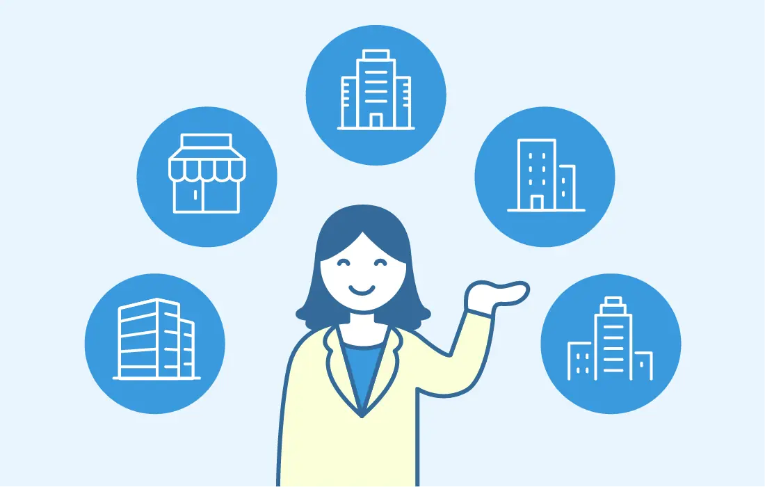 ご紹介は平均5社。あなたの価値観に合う企業だけ。